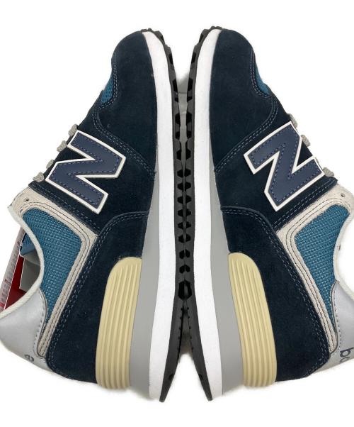 NEW BALANCE（ニューバランス）NEW BALANCE (ニューバランス) スニーカー ネイビー×ブルー サイズ:24の古着・服飾アイテム