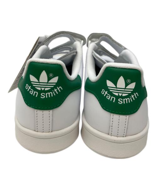 adidas（アディダス）adidas (アディダス) スニーカー ホワイト×グリーン サイズ:24の古着・服飾アイテム