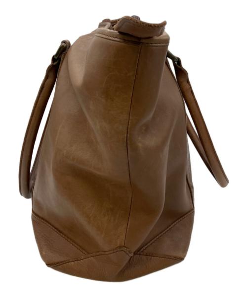 L.L.Bean（エルエルビーン）L.L.Bean (エルエルビーン) レザートートバッグ ブラウンの古着・服飾アイテム