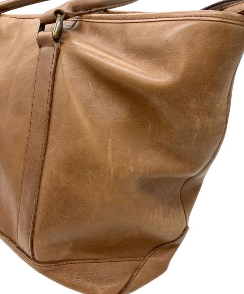 L.L.Bean（エルエルビーン）L.L.Bean (エルエルビーン) レザートートバッグ ブラウンの古着・服飾アイテム
