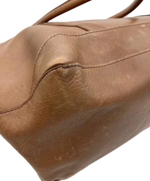 L.L.Bean（エルエルビーン）L.L.Bean (エルエルビーン) レザートートバッグ ブラウンの古着・服飾アイテム