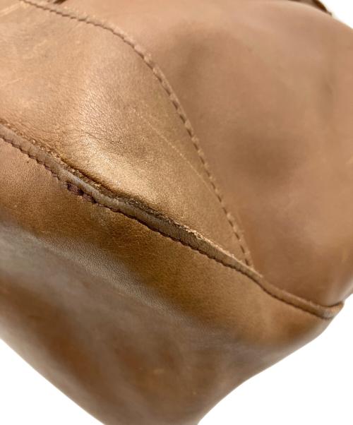 L.L.Bean（エルエルビーン）L.L.Bean (エルエルビーン) レザートートバッグ ブラウンの古着・服飾アイテム