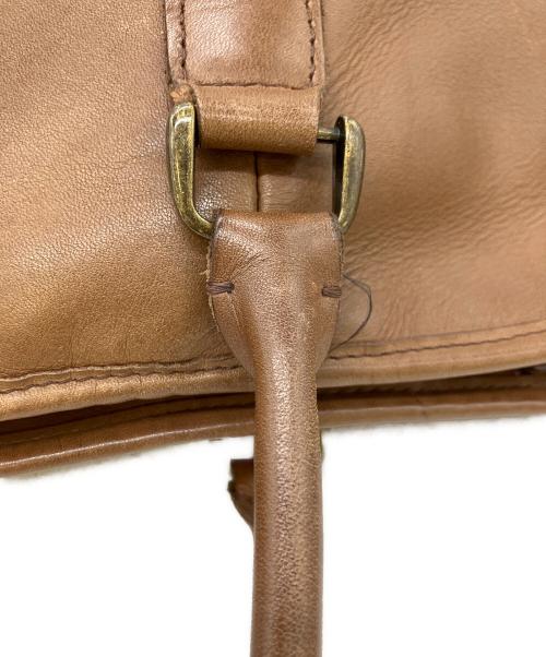 L.L.Bean（エルエルビーン）L.L.Bean (エルエルビーン) レザートートバッグ ブラウンの古着・服飾アイテム