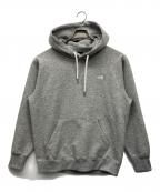 THE NORTH FACEザ ノース フェイス）の古着「スモールロゴヘザースウェットフーディ」｜グレー