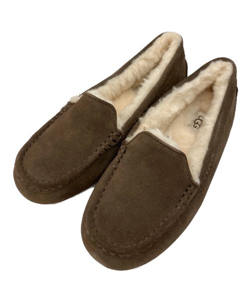 UGG（アグ）UGG (アグ) アンスレー モカシン エスプレッソ サイズ:25の古着・服飾アイテム