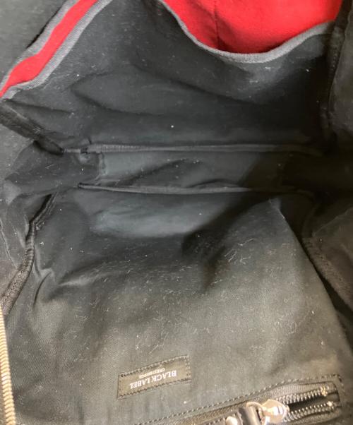 BLACK LABEL CRESTBRIDGE（ブラックレーベル クレストブリッジ）BLACK LABEL CRESTBRIDGE (ブラックレーベル クレストブリッジ) リュック ブラックの古着・服飾アイテム