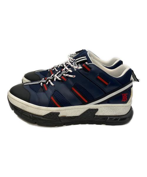 BURBERRY（バーバリー）BURBERRY (バーバリー) スニーカー ネイビー サイズ:41の古着・服飾アイテム