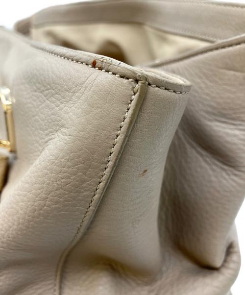 COLE HAAN（コールハーン）COLE HAAN (コールハーン) ハンドバッグ ベージュの古着・服飾アイテム