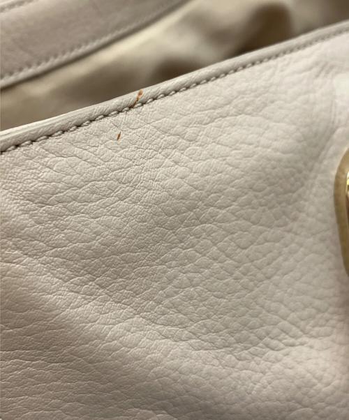 COLE HAAN（コールハーン）COLE HAAN (コールハーン) ハンドバッグ ベージュの古着・服飾アイテム