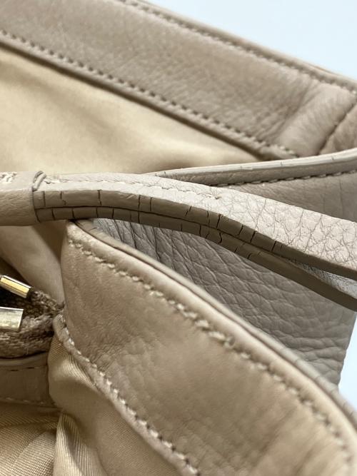 COLE HAAN（コールハーン）COLE HAAN (コールハーン) ハンドバッグ ベージュの古着・服飾アイテム