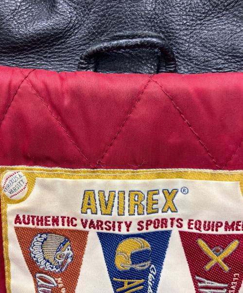 AVIREX（アヴィレックス）AVIREX (アヴィレックス) レザージャケット ブラック サイズ:Lの古着・服飾アイテム