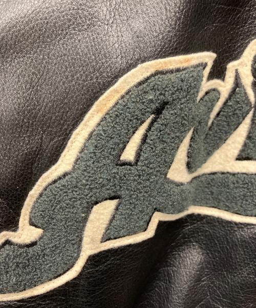 AVIREX（アヴィレックス）AVIREX (アヴィレックス) レザージャケット ブラック サイズ:Lの古着・服飾アイテム