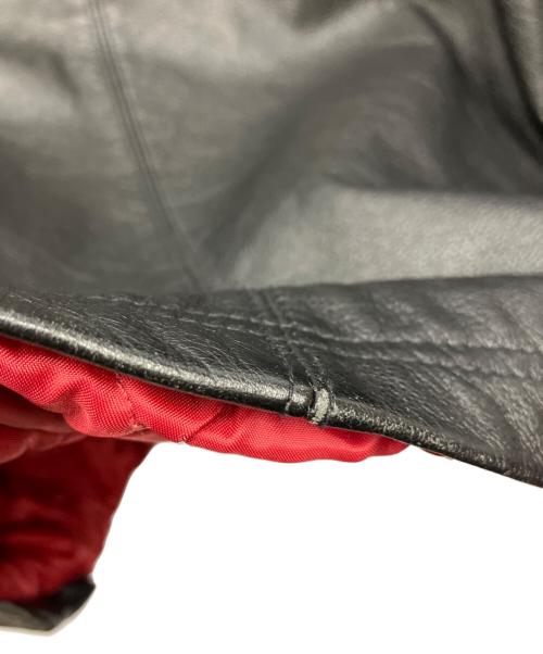 AVIREX（アヴィレックス）AVIREX (アヴィレックス) レザージャケット ブラック サイズ:Lの古着・服飾アイテム