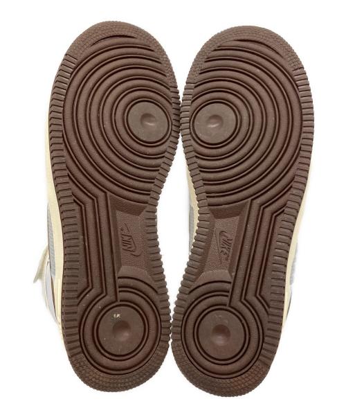 NIKE（ナイキ）NIKE (ナイキ) AIR FORCE 1 HIGH 07 LV8 ホワイト×ブラウン サイズ:27の古着・服飾アイテム