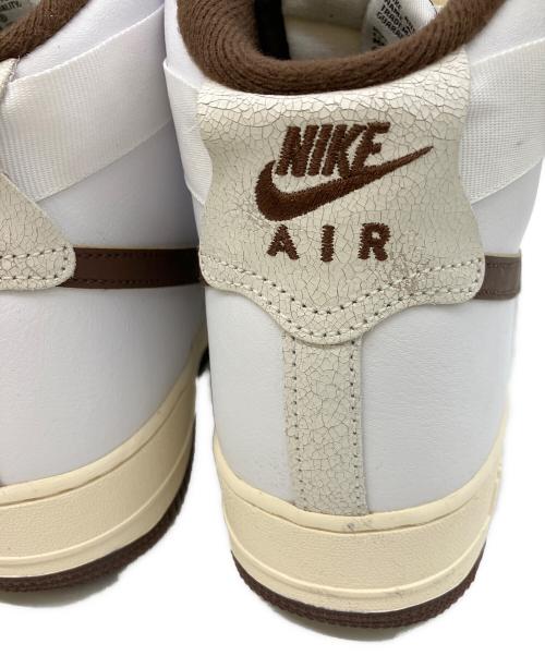 NIKE（ナイキ）NIKE (ナイキ) AIR FORCE 1 HIGH 07 LV8 ホワイト×ブラウン サイズ:27の古着・服飾アイテム