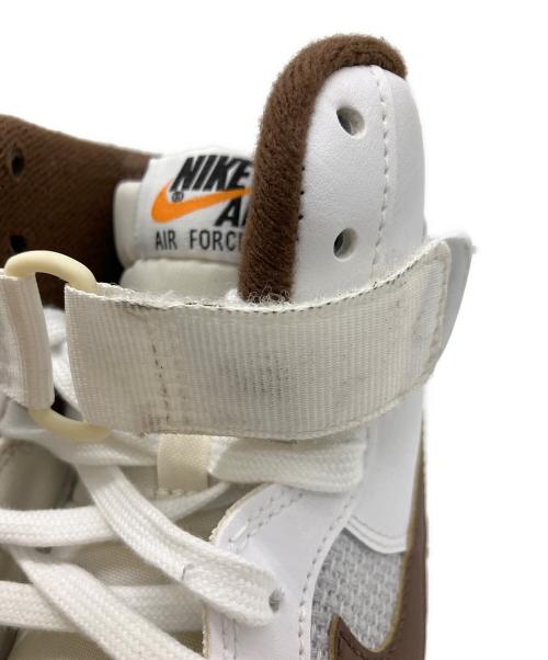 NIKE（ナイキ）NIKE (ナイキ) AIR FORCE 1 HIGH 07 LV8 ホワイト×ブラウン サイズ:27の古着・服飾アイテム