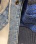 中古・古着 DIESEL (ディーゼル) ニットデニムジャケット インディゴ サイズ:XS：15000円
