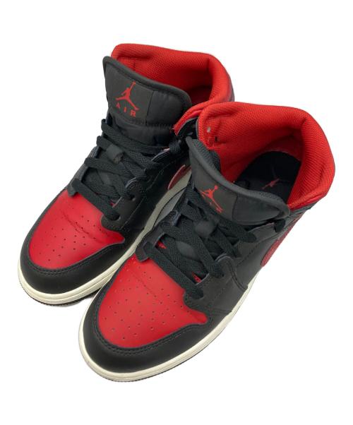 NIKE（ナイキ）NIKE (ナイキ) ミッドカットスニーカー ブラック×レッド サイズ:245の古着・服飾アイテム