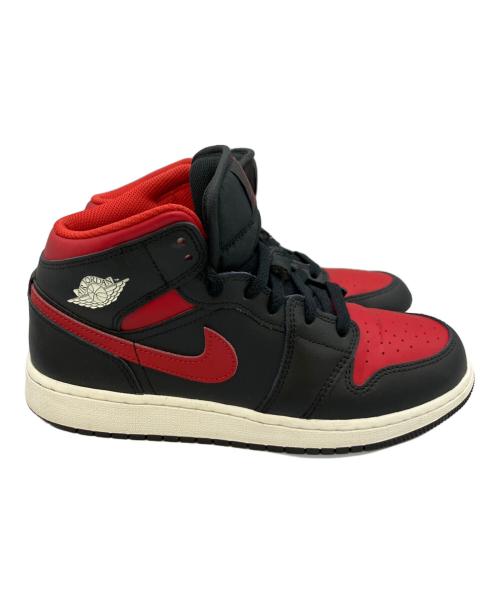 NIKE（ナイキ）NIKE (ナイキ) ミッドカットスニーカー ブラック×レッド サイズ:245の古着・服飾アイテム
