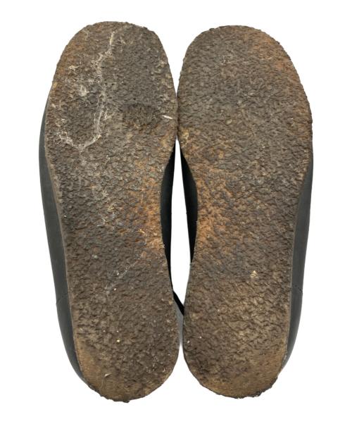 CLARKS（クラークス）CLARKS (クラークス) ワラビーシューズ ブラック サイズ:８1/2の古着・服飾アイテム