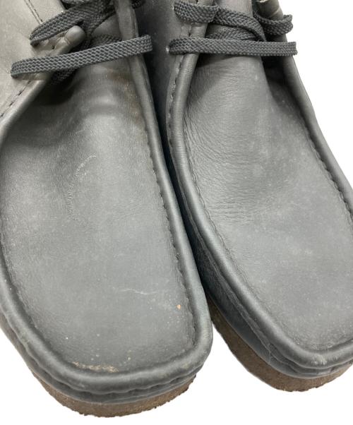CLARKS（クラークス）CLARKS (クラークス) ワラビーシューズ ブラック サイズ:８1/2の古着・服飾アイテム