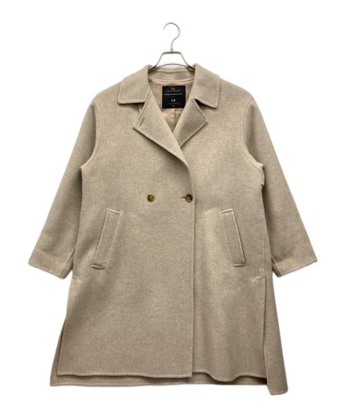 23区（ニジュウサンク）23区 (ニジュウサンク) MANTECOPure リバー チェスターコート ベージュ サイズ:38の古着・服飾アイテム