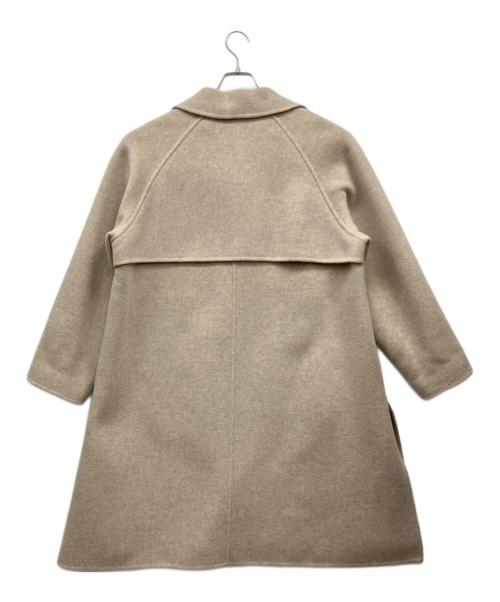 23区（ニジュウサンク）23区 (ニジュウサンク) MANTECOPure リバー チェスターコート ベージュ サイズ:38の古着・服飾アイテム