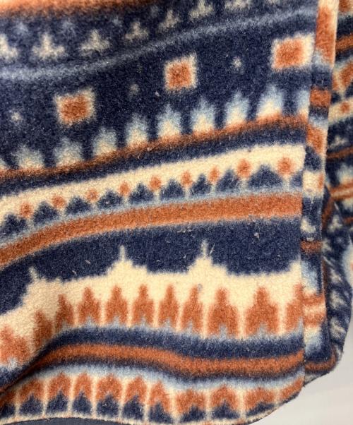 Patagonia（パタゴニア）Patagonia (パタゴニア) ライトウェイトシンチラ スナップT ネイビー×ブラウン サイズ:Sの古着・服飾アイテム