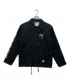 sliderjoynt×THRASHER RUDIESsliderjoynt×THRASHER RUDIES）の古着「コーチジャケット」｜ブラック