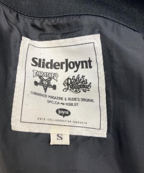 sliderjoynt（sliderjoynt）sliderjoynt (sliderjoynt) THRASHER RUDIES (THRASHER RUDIES) コーチジャケット ブラック サイズ:Sの古着・服飾アイテム