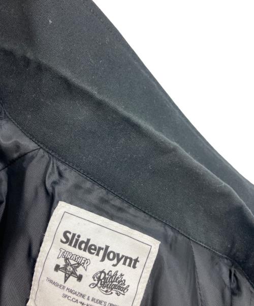sliderjoynt（sliderjoynt）sliderjoynt (sliderjoynt) THRASHER RUDIES (THRASHER RUDIES) コーチジャケット ブラック サイズ:Sの古着・服飾アイテム