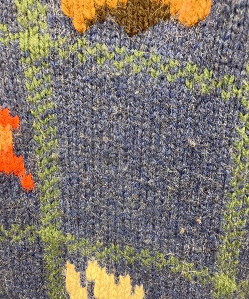 L.L.Bean（エルエルビーン）L.L.Bean (エルエルビーン) ショールカラーニット ネイビー サイズ:Mの古着・服飾アイテム