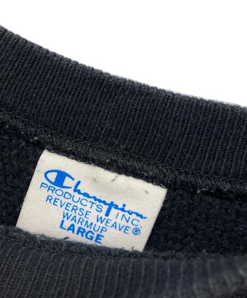 Champion REVERSE WEAVE（チャンピオン リバース ウィーブ）Champion REVERSE WEAVE (チャンピオン リバース ウィーブ) stussy (ステューシー) スウェット ブラック サイズ:Lの古着・服飾アイテム