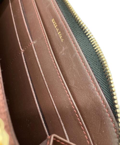 CHANEL（シャネル）CHANEL (シャネル) ラウンドファスナー長財布 ブラックの古着・服飾アイテム