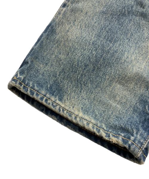 Hysteric Glamour（ヒステリックグラマー）Hysteric Glamour (ヒステリックグラマー) パッチワークスタッズデニムパンツ インディゴ サイズ:28の古着・服飾アイテム