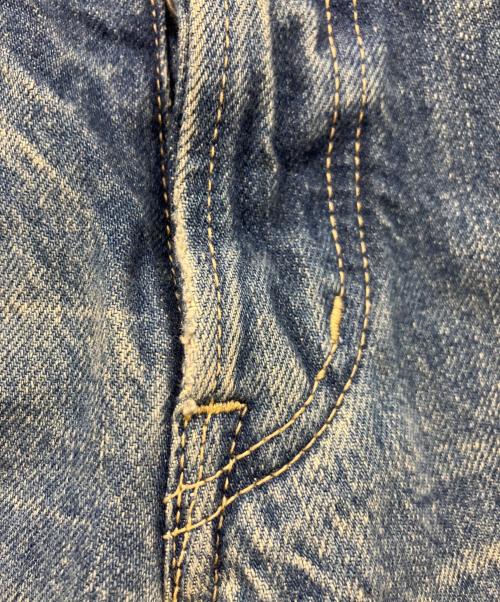 Hysteric Glamour（ヒステリックグラマー）Hysteric Glamour (ヒステリックグラマー) パッチワークスタッズデニムパンツ インディゴ サイズ:28の古着・服飾アイテム