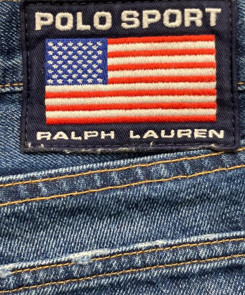POLO SPORT RALPH LAUREN（ポロ スポーツ ラルフローレン）POLO SPORT RALPH LAUREN (ポロ スポーツ ラルフローレン) サイドラインデニムパンツ インディゴ サイズ:30の古着・服飾アイテム