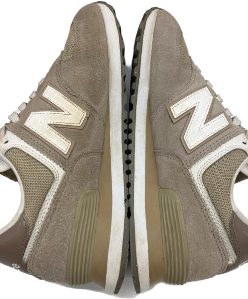 NEW BALANCE（ニューバランス）NEW BALANCE (ニューバランス) スニーカー ベージュ サイズ:25.5の古着・服飾アイテム