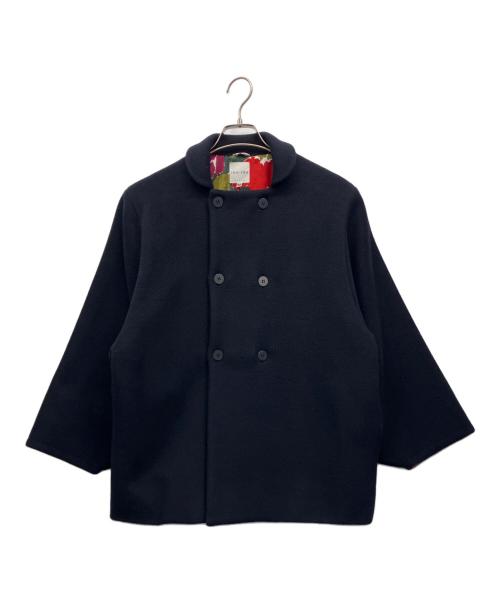 SOU・SOU（ソウソウ）SOU・SOU (ソウソウ) ウールコート ネイビー サイズ:Mの古着・服飾アイテム