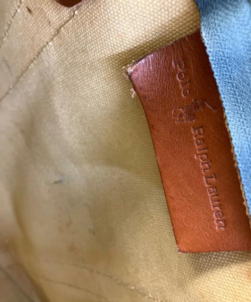 POLO RALPH LAUREN（ポロ・ラルフローレン）POLO RALPH LAUREN (ポロ・ラルフローレン) ボストンバッグ グリーンの古着・服飾アイテム