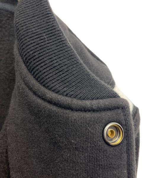 stussy（ステューシー）stussy (ステューシー) スウェットスタジャン ブラック サイズ:Sの古着・服飾アイテム