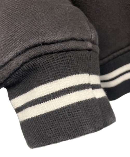 stussy（ステューシー）stussy (ステューシー) スウェットスタジャン ブラック サイズ:Sの古着・服飾アイテム