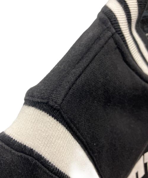 stussy（ステューシー）stussy (ステューシー) スウェットスタジャン ブラック サイズ:Sの古着・服飾アイテム