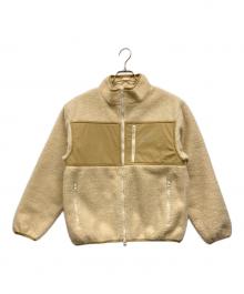 New Era（ニューエラ）の古着「ボアジャケット」｜アイボリー