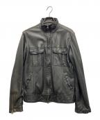 san franciscoサン フランシスコ）の古着「レザージャケット」｜ブラック