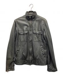 san francisco（サン フランシスコ）の古着「レザージャケット」｜ブラック