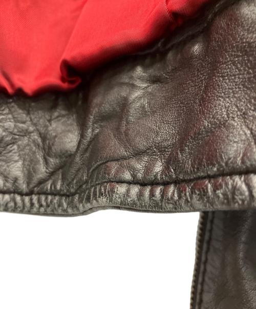 san francisco（サン フランシスコ）san francisco (サン フランシスコ) レザージャケット ブラック サイズ:Mの古着・服飾アイテム