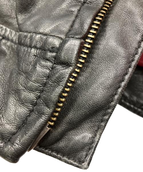 san francisco（サン フランシスコ）san francisco (サン フランシスコ) レザージャケット ブラック サイズ:Mの古着・服飾アイテム