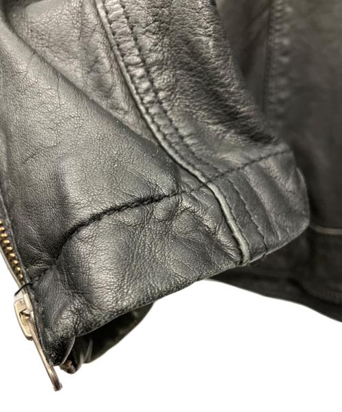 san francisco（サン フランシスコ）san francisco (サン フランシスコ) レザージャケット ブラック サイズ:Mの古着・服飾アイテム