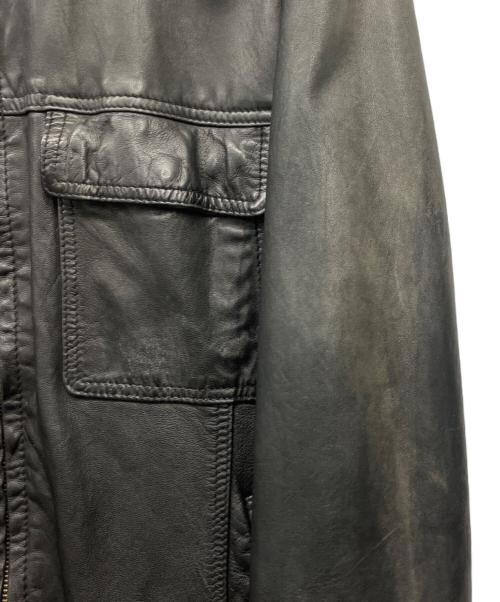 san francisco（サン フランシスコ）san francisco (サン フランシスコ) レザージャケット ブラック サイズ:Mの古着・服飾アイテム